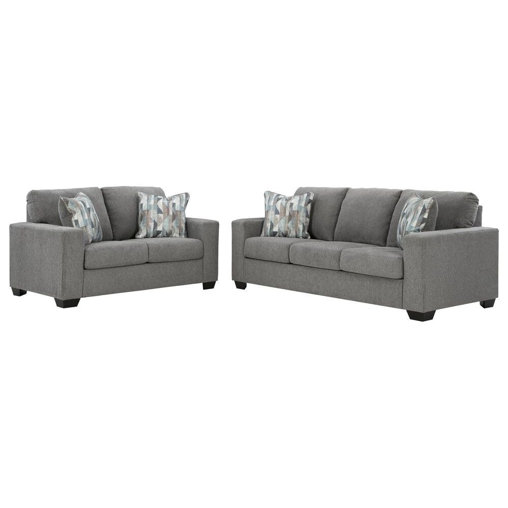 Ashley Deltona Queen Sofa Sleeper in Graphite, , large