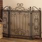 Maple and Jade 48" x 38" Fireplace Screen in Brown, , large