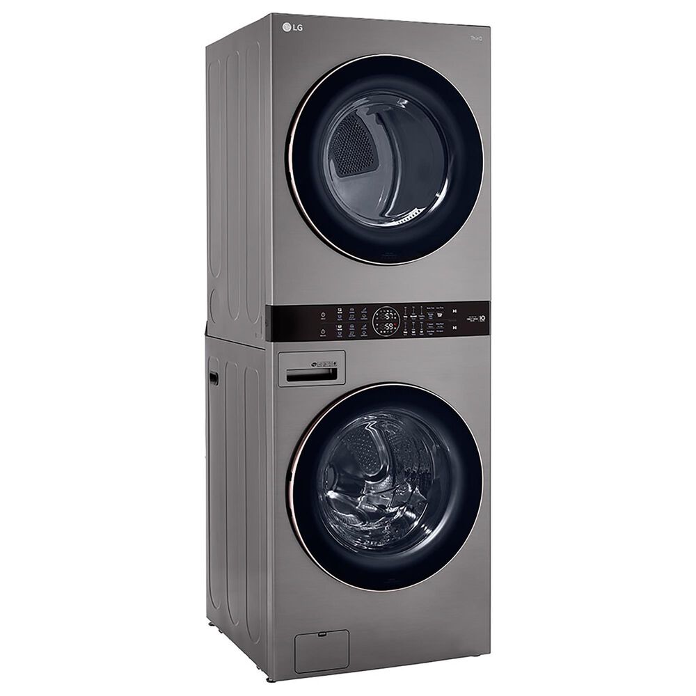 LG WashTower 4.5 Cu. Ft. Washer and 7.4 Cu. Ft. Gas Dryer in Graphite Steel, , large