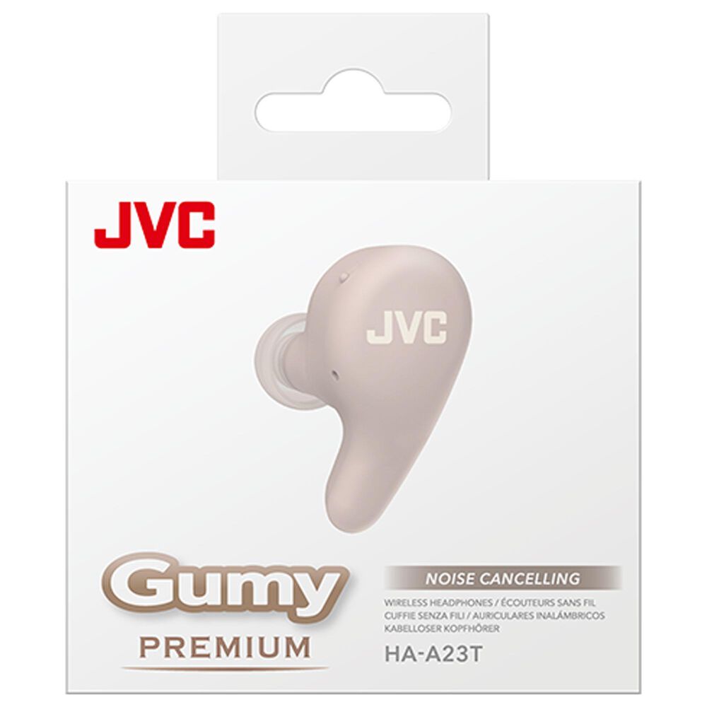 JVC Gumy Wireless Noise Cancelling Earbuds in Brown, , large