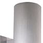 Vaxcel Chiasso 14.25" 2-Light Outdoor Wall Sconce in Satin Aluminum, , large
