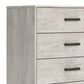 Ashley Shawburn 5-Drawer Chest in Light Gray, , large