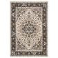 Safavieh Lyndhurst LNH334 5"3" x 7"6" Cream and Navy Area Rug, , large