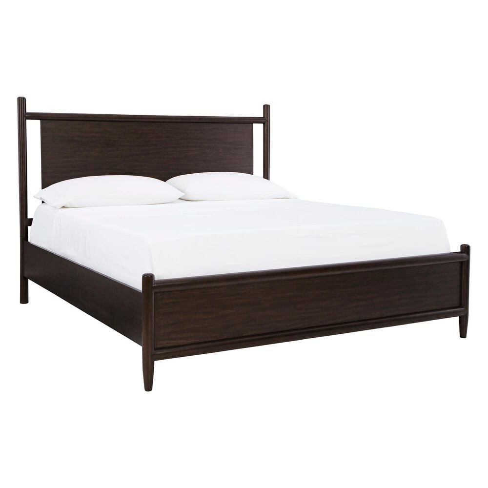 Ashley Dantenton 5 Piece King Panel Bedroom Set in Merlot, , large