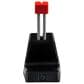Arozzi Ancora Mouse Bungee with Snug Cord Holder, Rubber Feet, Extendable Spring, and Weighted for Stability - Black with Red Accents, , large