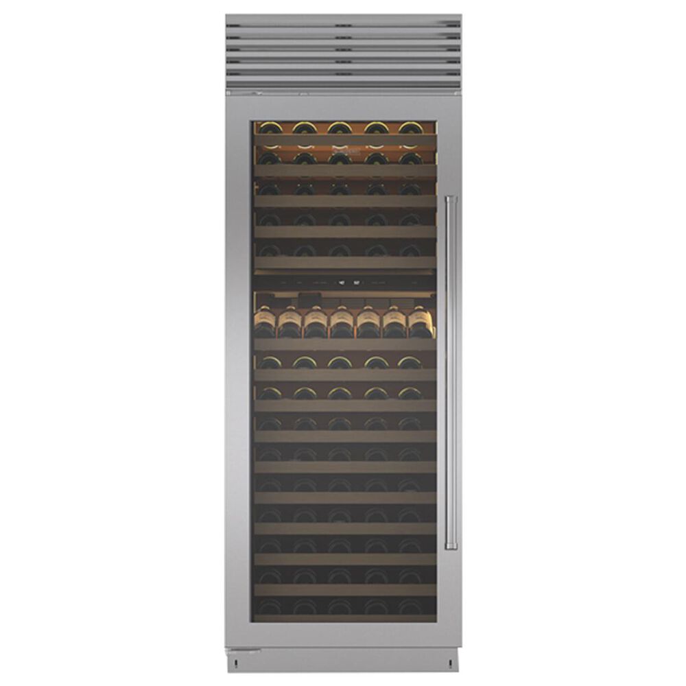 Sub Zero 30" Built-In Wine Storage in Stainless, , large