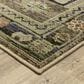 Oriental Weavers Andorra 2"6" x 12" Green and Multicolor Runner, , large