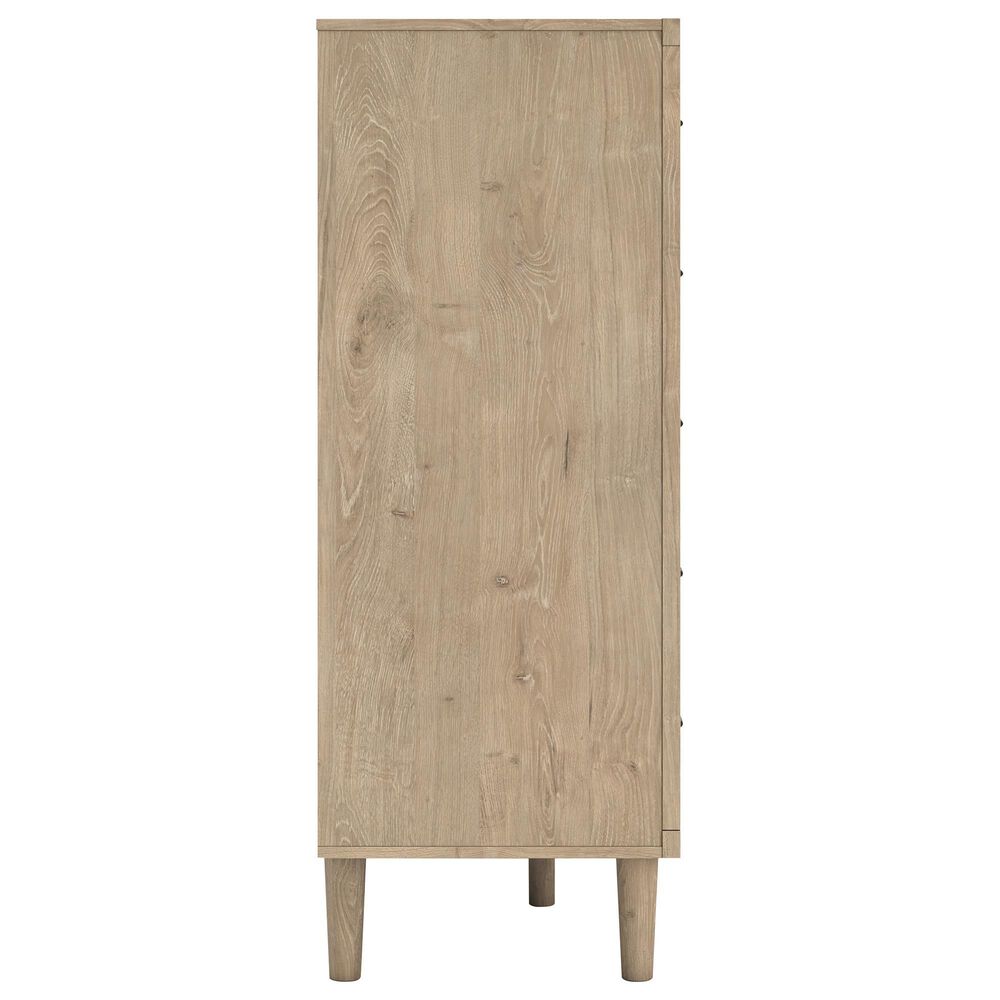 Ashley Cielden 5-Drawer Chest in Tan, , large
