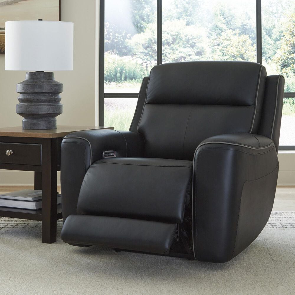Ashley 5Z-Comfort Power Recliner in Onyx, , large