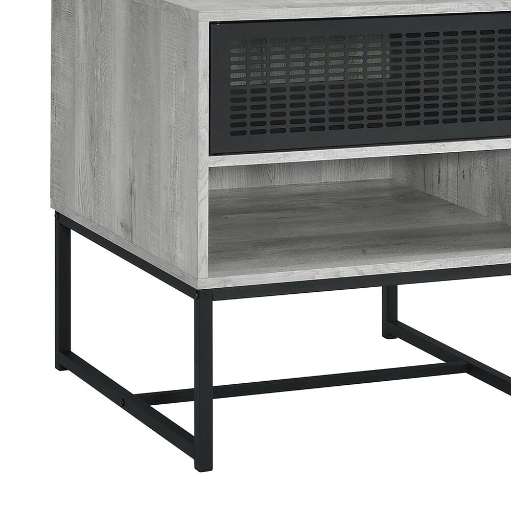 Mayberry Hill Tatiana End Table in Grey and Black, , large