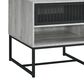 Mayberry Hill Tatiana End Table in Grey and Black, , large