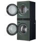 LG Single Unit Front Load LG WashTower with Center Control 4.5 Cu. Ft. Washer and 7.4 Cu. Ft. Gas Dryer in Nature Green, , large