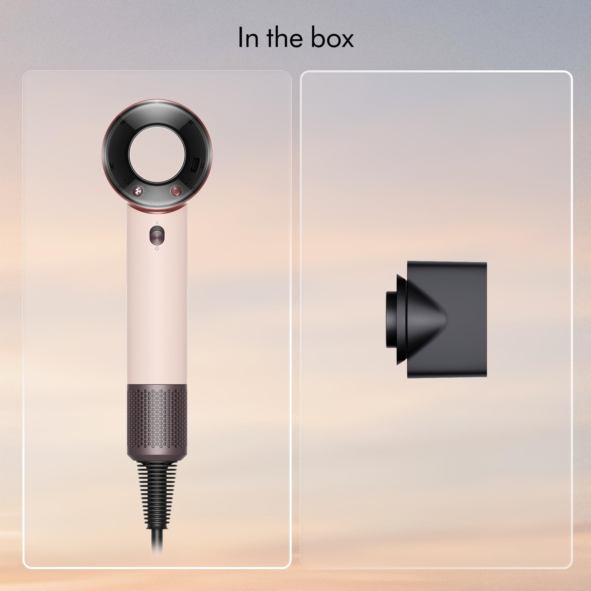 Dyson Supersonic Travel Hair Dryer in Ceramic Pink and Rose Gold