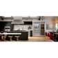 Sub Zero 20.8 Cu. Ft. Classic Left Hinge Bottom-Freezer Refrigerator with Glass Door and Tubular Handle in Stainless Steel, , large