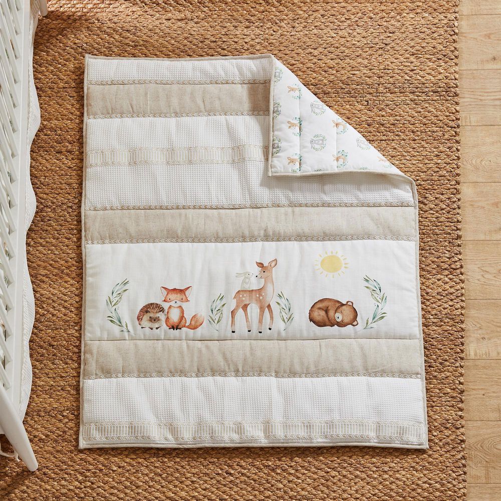Levtex Woodland Pals 5-Piece Baby Bedding Set in Beige, , large