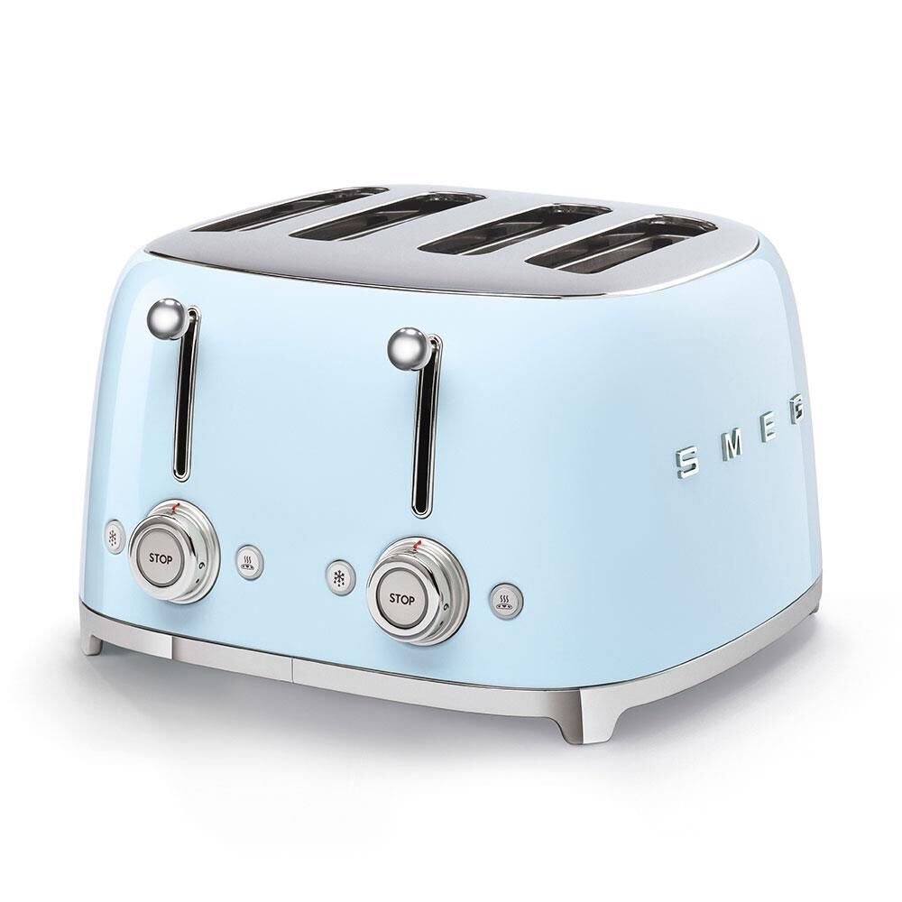 SMEG Retro 4x4 Toaster, Pl Blue, , large