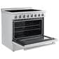 Forno Paolo 36" Freestanding Electric Range in Stainless Steel, , large