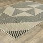 Oriental Weavers Capella Beige and Black 7"10" x 10"10" Area Rug, , large