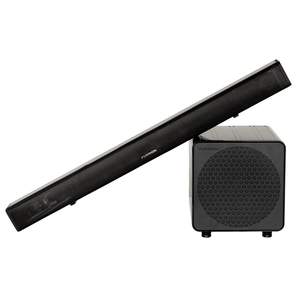 Furrion 75" Aurora Full-Sun HD LED Outdoor Smart TV with HDR10 with Aurora 2.1 Outdoor Soundbar with Wireless Subwoofer, , large