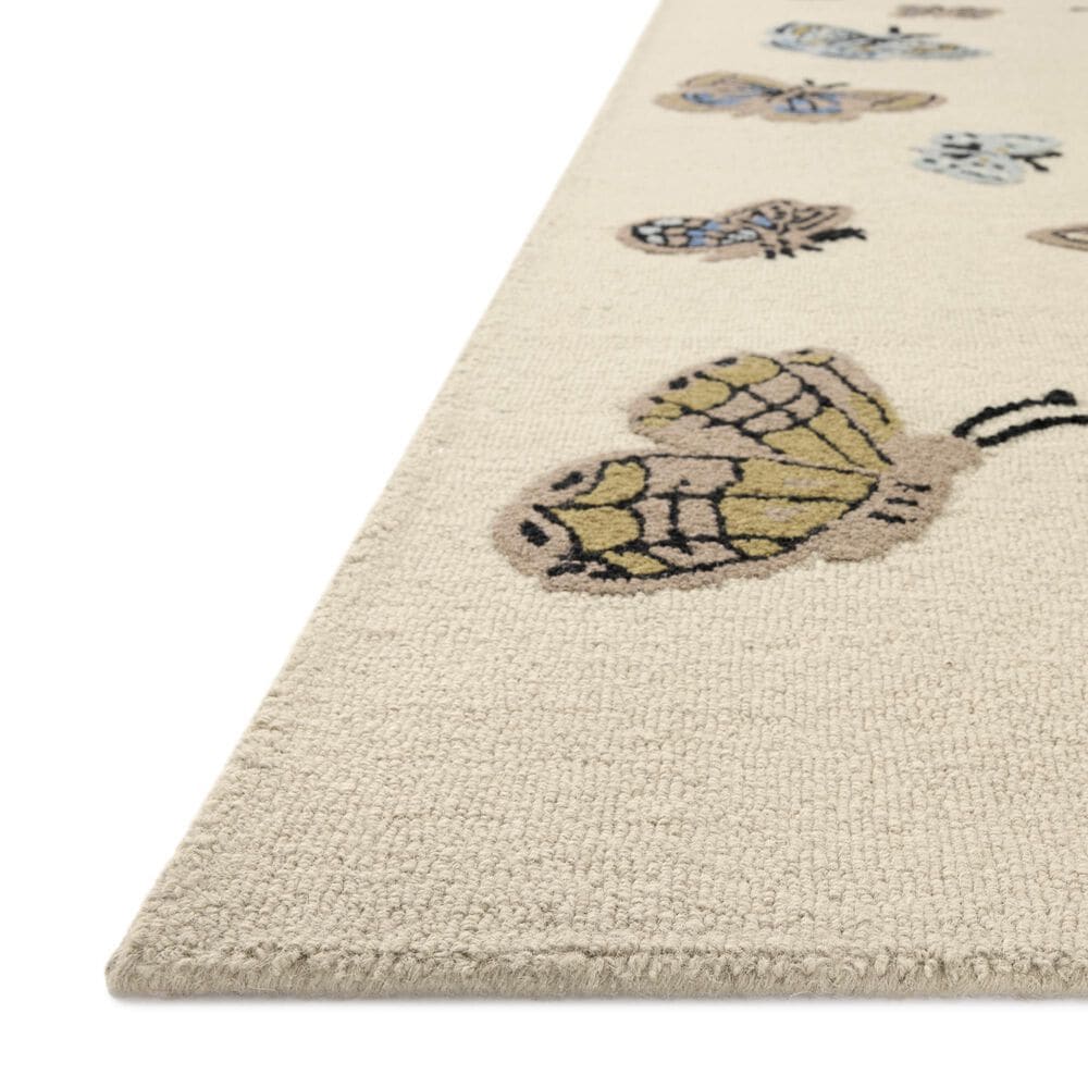 Rifle Paper Co Highgrove Cream 2&#39;3&quot; x 3&#39;9&quot; Area Rug, , large