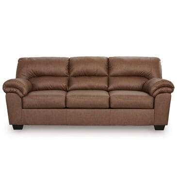 Ashley WillowBend Stationary Sofa in Caramel, , large