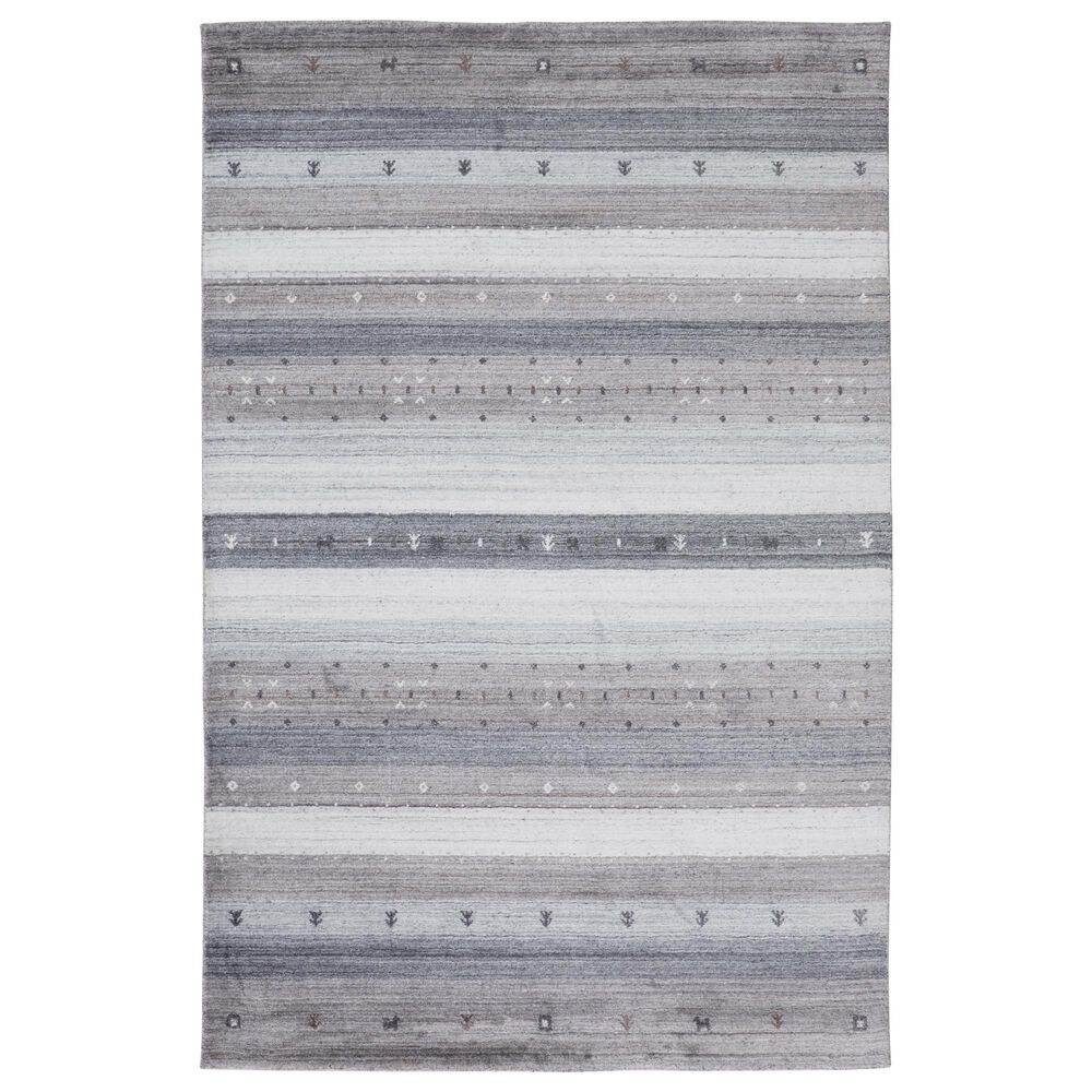Feizy Rugs Legacy 3'6" x 5'6" Charcoal Area Rug, , large