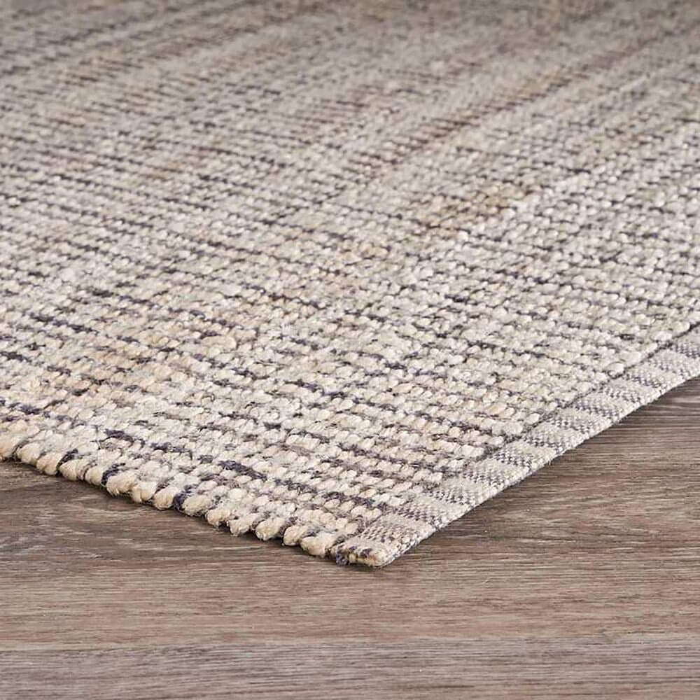 L&amp;R Resources Bleached Naturals 81434 5&#39; x 7&#39;9&quot; Bleach and Gray Area Rug, , large
