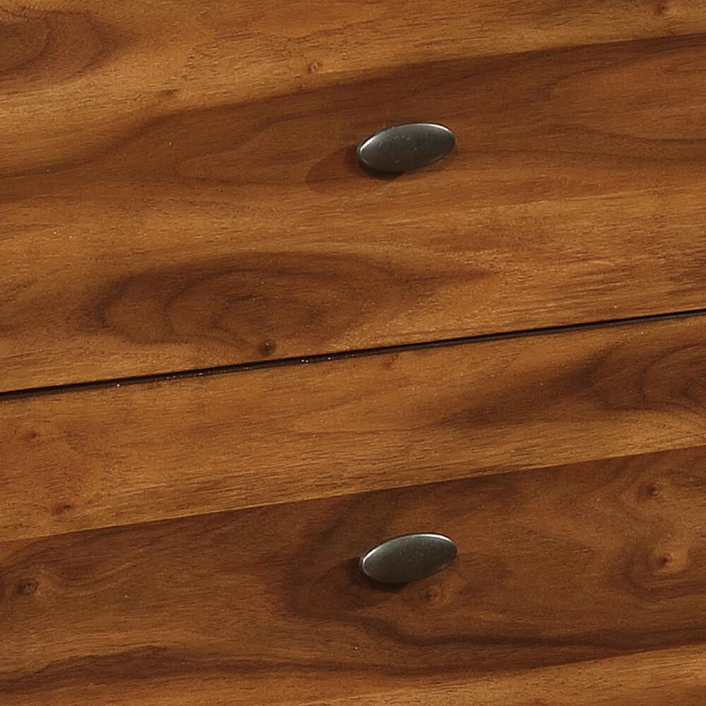 Pacific Landing Robyn 2 Drawer Nightstand in Dark Walnut, , large