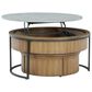 Ashley Fridley 2-Piece Nesting Coffee Table Set in Natural, Gray and Black, , large
