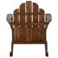 Linon Home Decor Adirondack Patio Rocking Chair in Acorn, , large