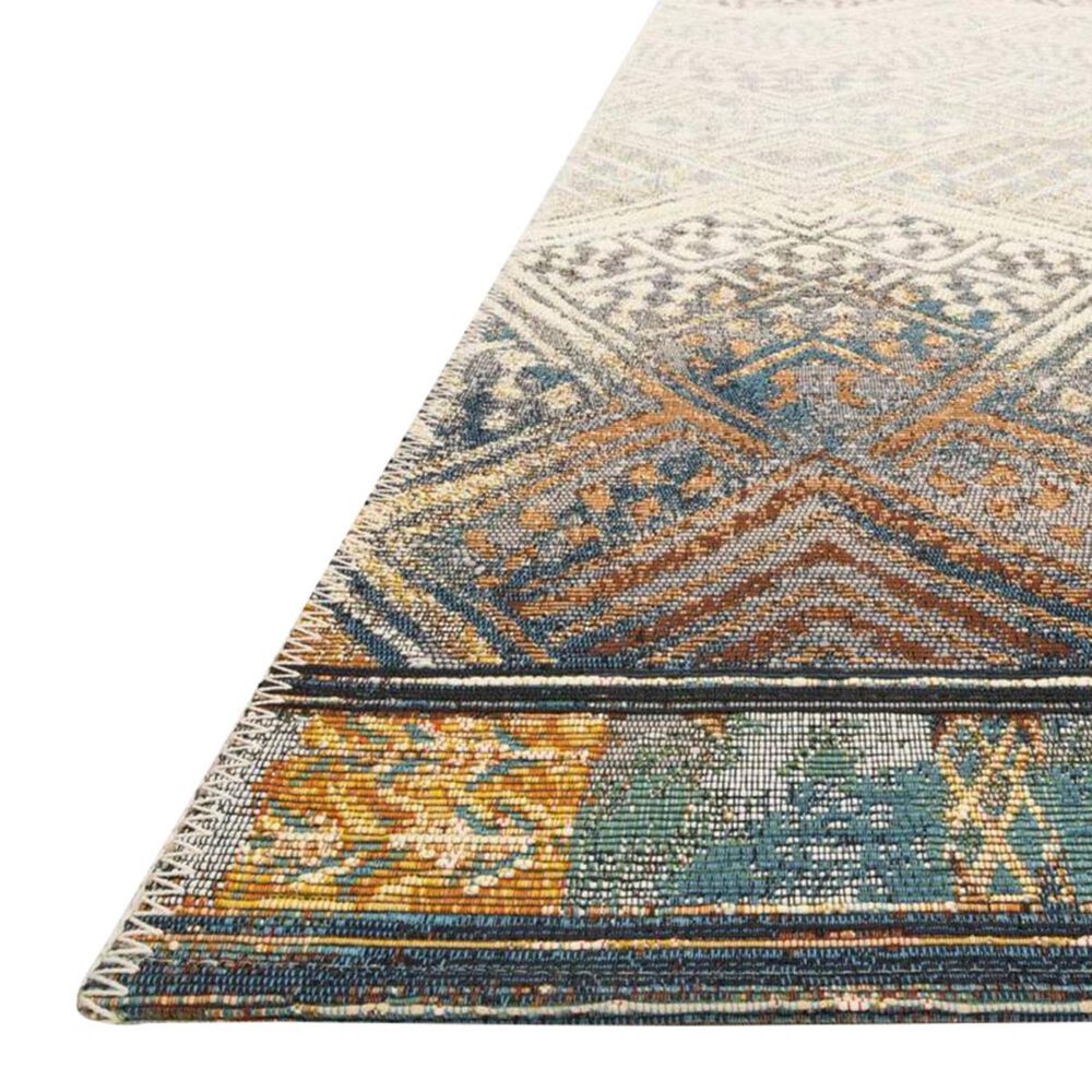 Loloi Mika 3&#39;11&quot; x 5&#39;11&quot; Ivory and Mediterranean Area Performance Rug, , large