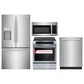 Frigidaire 4 Piece Kitchen Package in Stainless Steel, , large