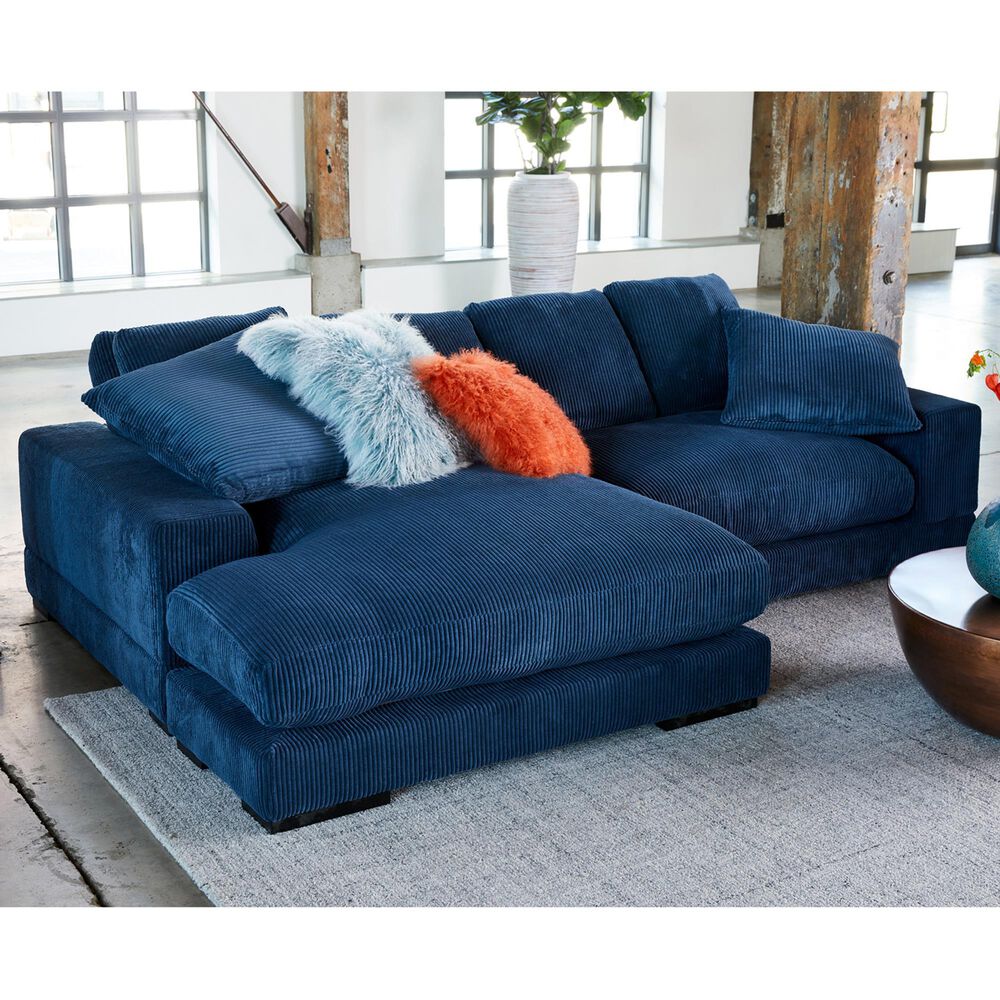 Moe&#39;s Home Collection Plunge Sectional in Blue, , large