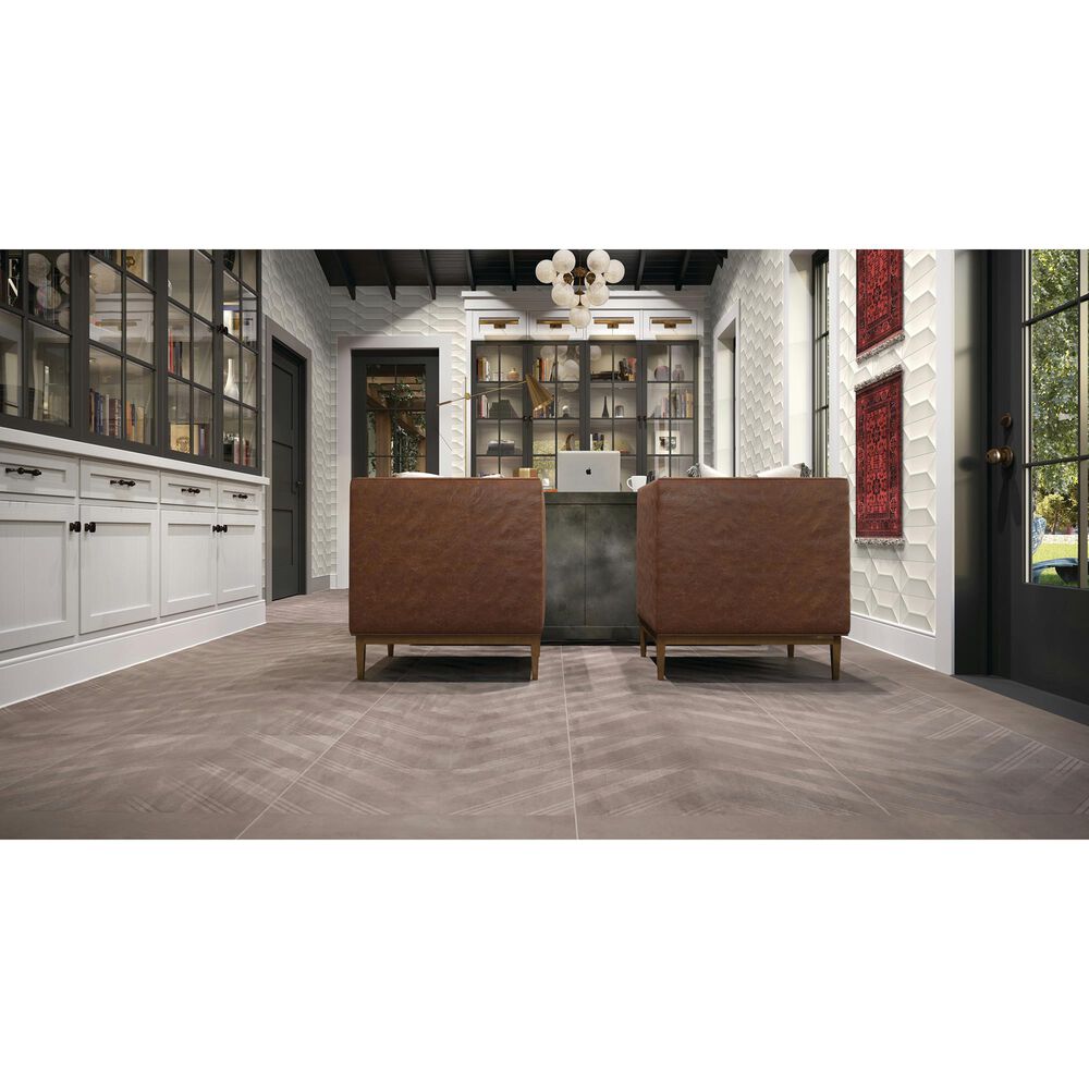 Dal-Tile Mythology Olympus 4&quot; x 12&quot; Wave Crest Ceramic Tile, , large