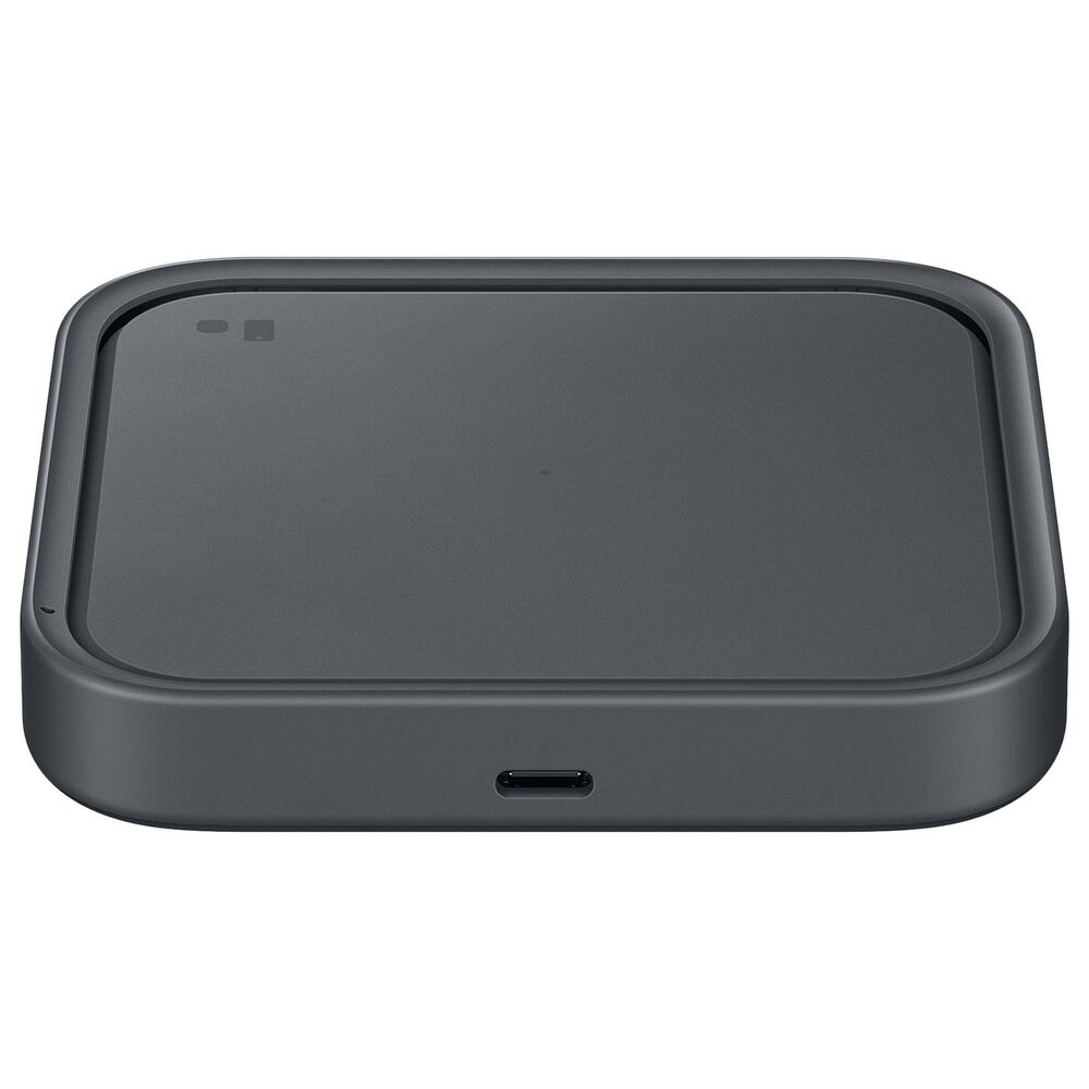 Samsung Single Charge Pad w Cable &amp; TA, Dark Gray, , large