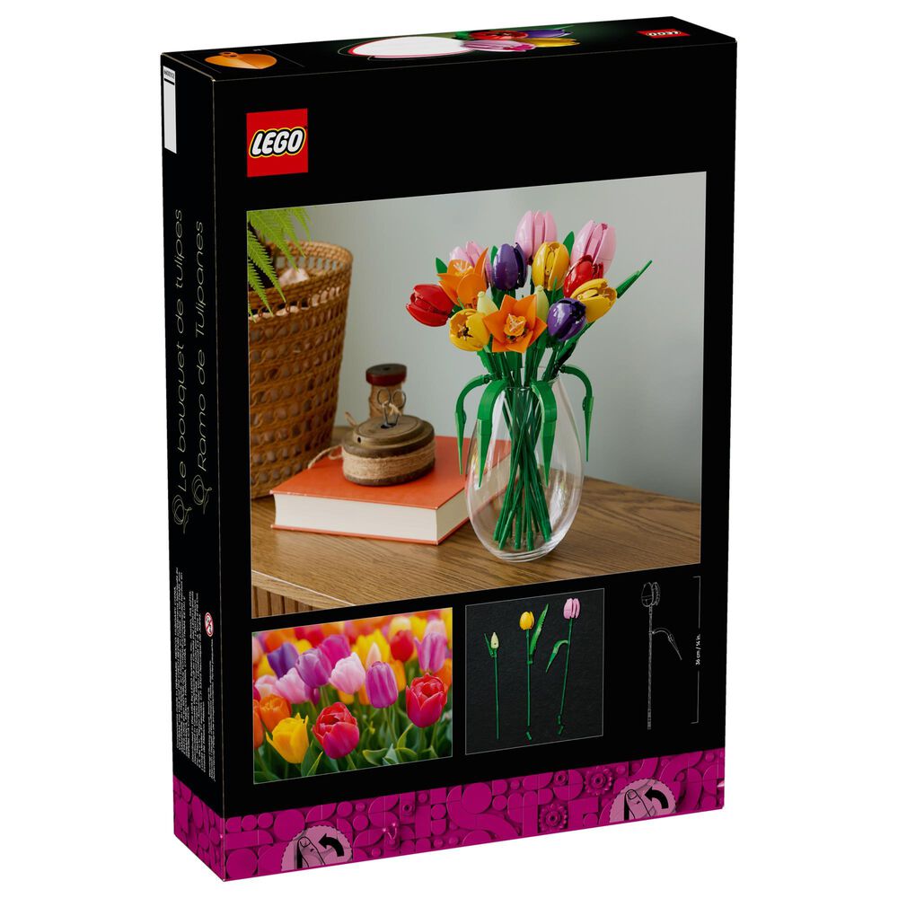 LEGO Botanicals Tulip Bouquet Building Set, , large