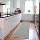 Dalyn Rug Company Laidley 2"3" x 7"6" Grey Indoor/Outdoor Runner, , large
