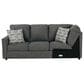 Ashley Edenfield 3-Piece Right Facing Sectional with Chaise in Charcoal, , large