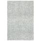 L&R Resources Criss Cross Silver and Ivory 5" x 7"9" Area Rug, , large