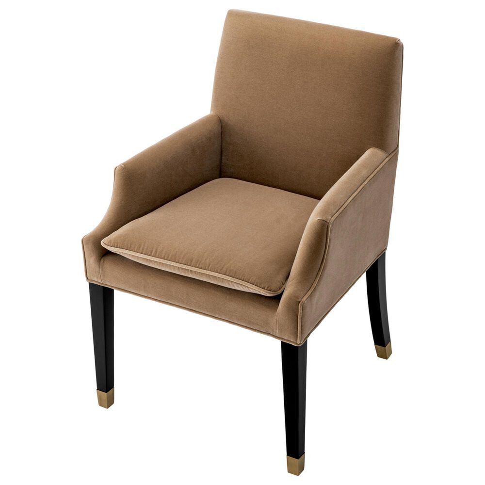 Eichholtz Clayton Arm Chair in Black, , large