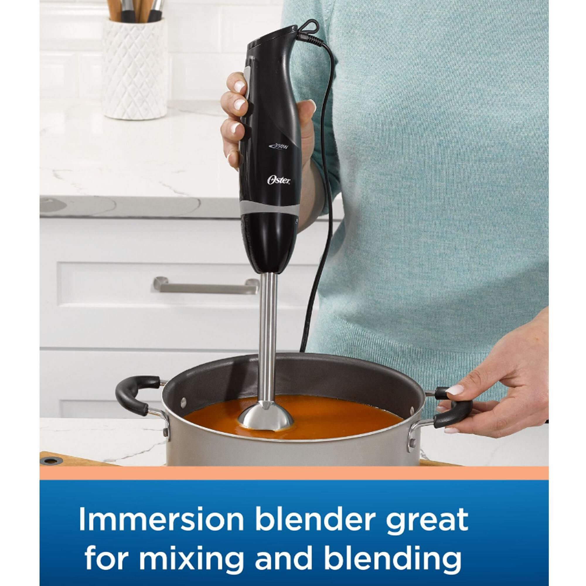 Oster 3 Piece Food Prep Kit with Immersion Blender Electric Knife