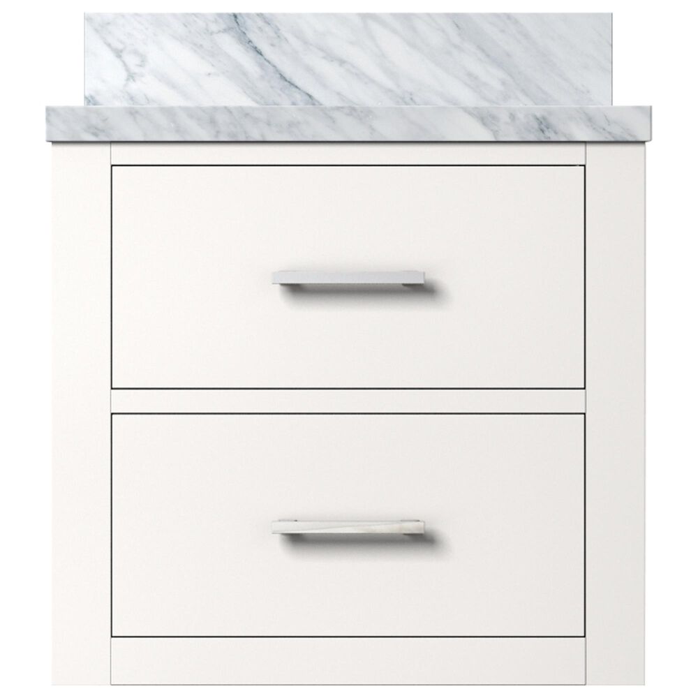 Lexora Home Castor 20&quot; Single Bathroom Vanity in White with White Acrylic Top and Rectangular Sink, , large