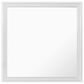 Global Furniture USA Pompei Mirror in Metallic White, , large
