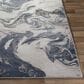 Surya Tibetan 6"7" x 9"6" Dark Blue, Denim, Charcoal, Light Gray and White Area Rug, , large