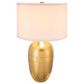 A&B Home Anita Table Lamp with Collapsible Shade in Gold, , large