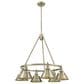 Golden Lighting Orwell 6-Light Chandelier in Aged Brass, , large
