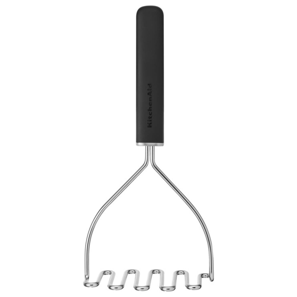 KitchenAid Stainless Steel Wire Masher in Black, , large