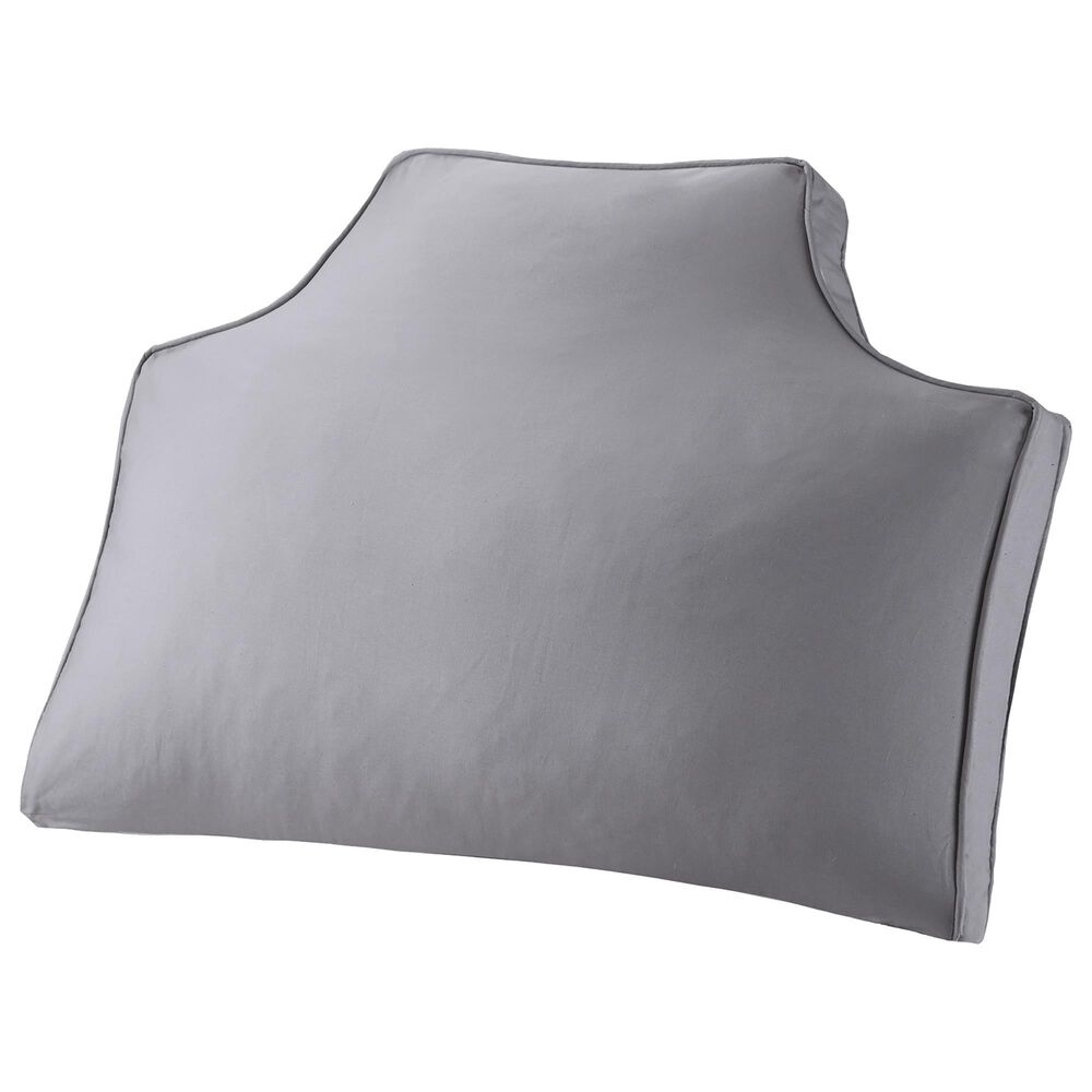 Hampton Park Oversized Headboard Pillow in Grey, , large