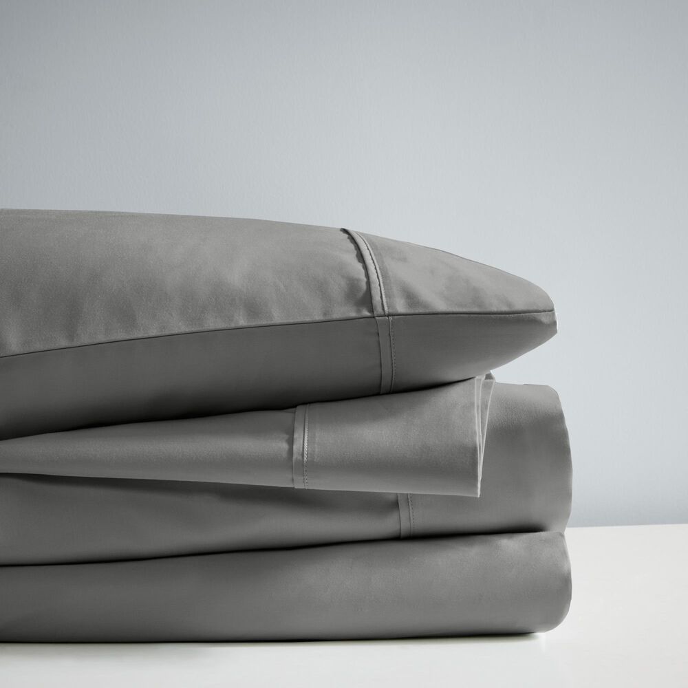 Beautyrest 1000 Thread Count 4-Piece Queen Sheet Set in Charcoal, , large