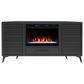 Legends Home Malibu 64" Corner Fireplace Console in Seal Skin, , large